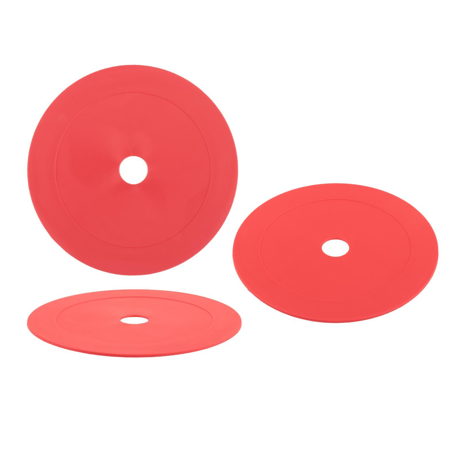 Football Training Cone - Non Slip Flat Cones Soccer Court