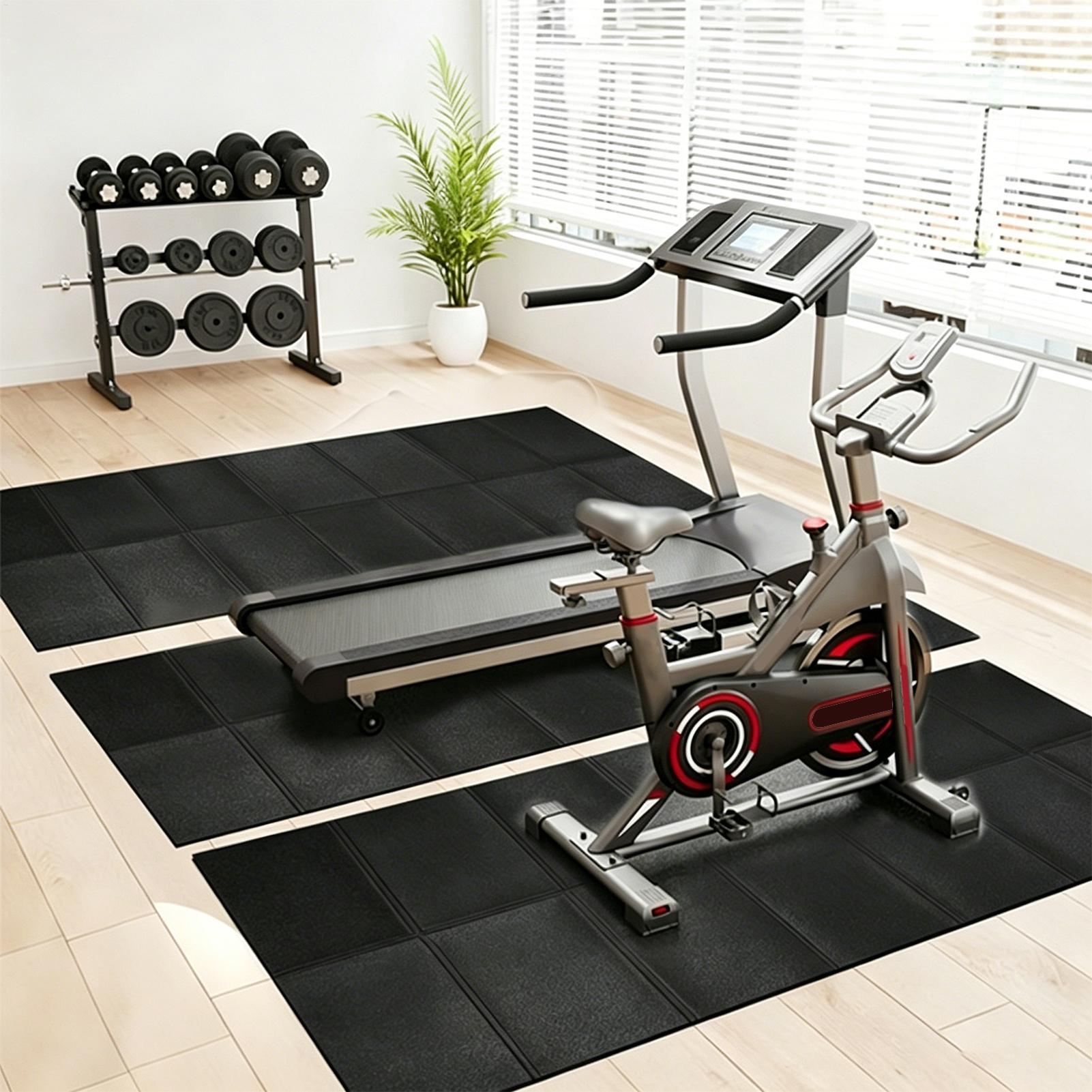 Treadmill Mat Vibration Absorb - Sports Equipment Home ulasan dan harga