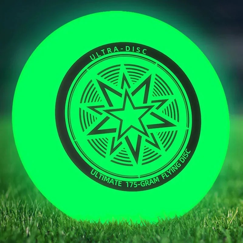 Nightlight Fluorescence Flying - Frisbee Ultimate Disc ulasan dan harga