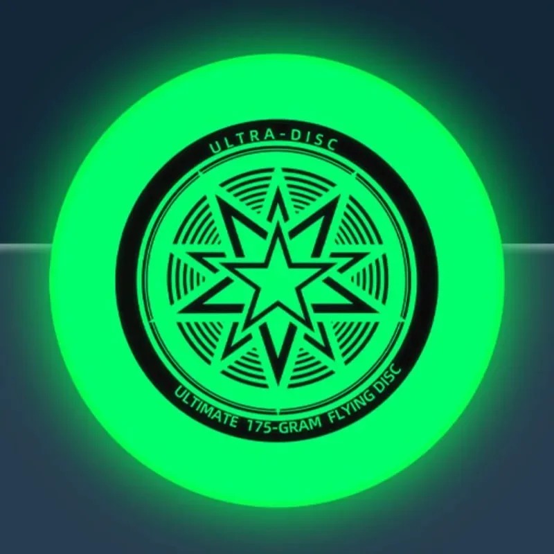 Nightlight Fluorescence Flying - Frisbee Ultimate Disc ulasan dan harga