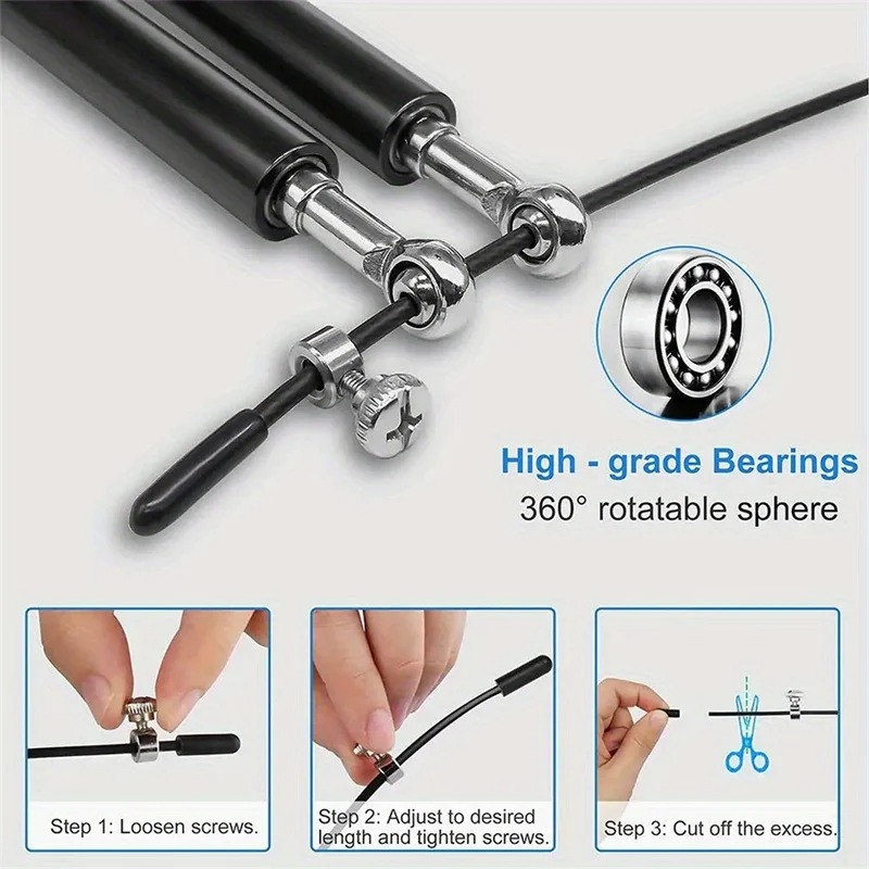 Speed Jump Rope Crossfit Men W - Sports Equipment Kids ulasan dan harga