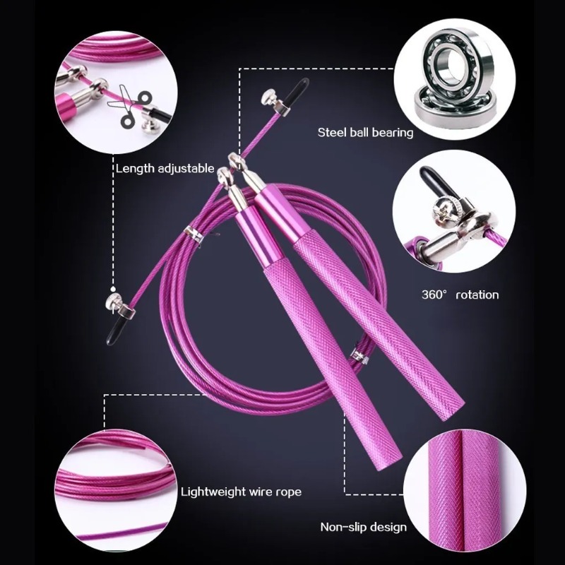 Speed Jump Rope Crossfit Men W - Sports Equipment Kids ulasan dan harga
