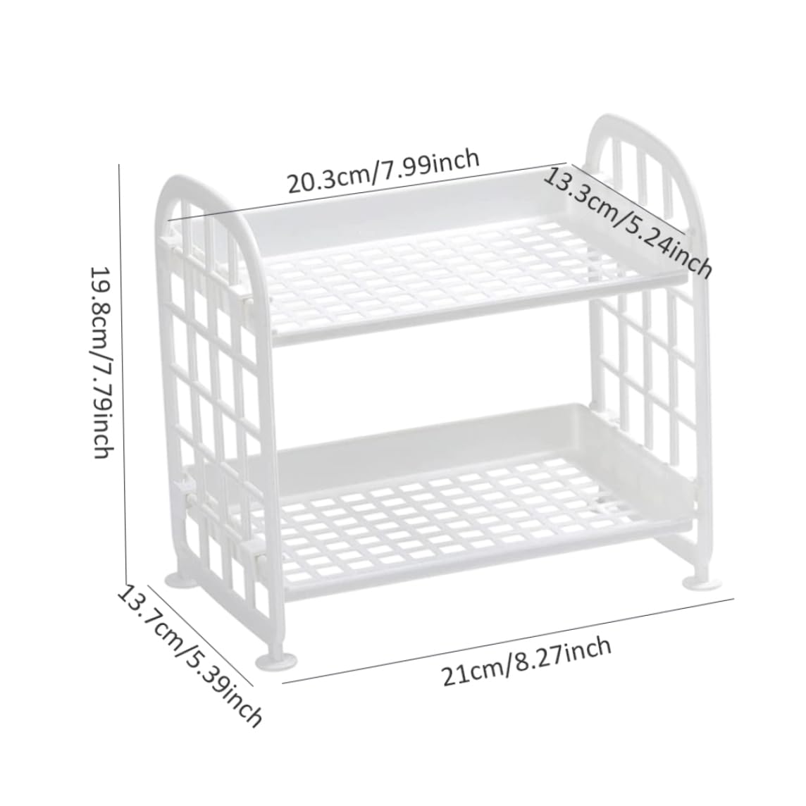 2-Tier Multifunctional Plastic - Sports Equipment Storage Rack ulasan dan harga