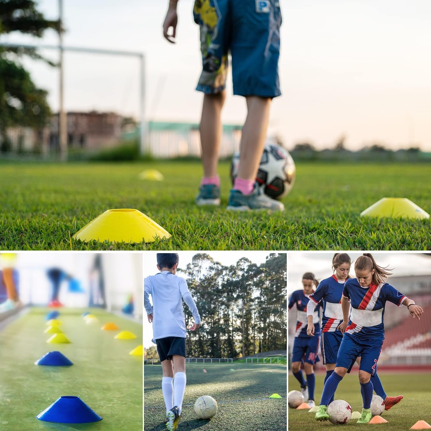 25pcs Football Training Cones  - Football Training Cone ulasan dan harga