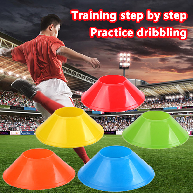 10pcs Cone Set Football Traini - Football Training Cone ulasan dan harga
