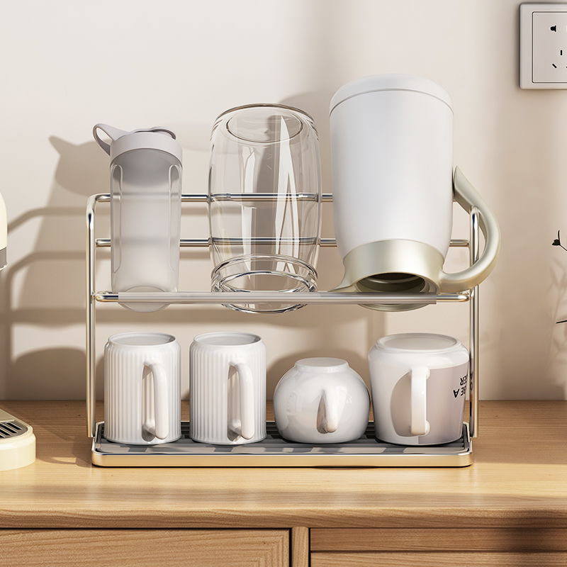 Kitchen Stainless Steel Double - Sports Equipment Storage Rack ulasan dan harga